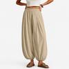 Relaxed European and American Minimalist Fashion Wide-leg Versatile Casual Pants for Women