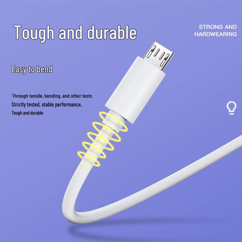 5A Fast Charging Micro USB Cable for Huawei, Vivo, Oppo, Redmi, and Honor Phones with Flash Charging
