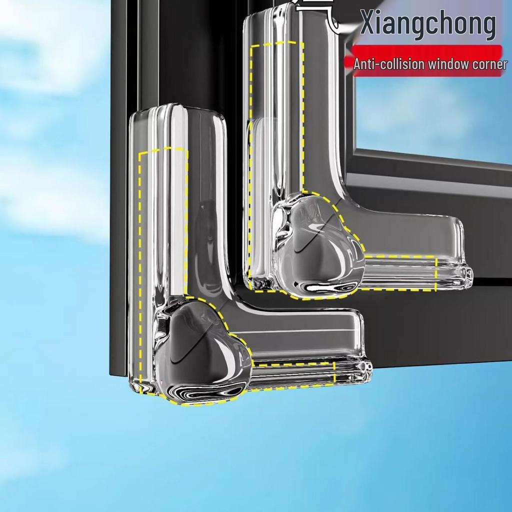 Children's Transparent Corner Protectors: Soft Anti-Bump Wrap for Coffee Table Edges