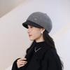 In The Elderly Hat Women's Autumn and Winter New Knitted Warm Cap Beret Mother Hat