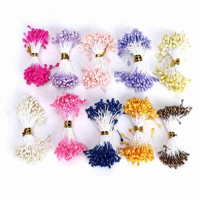 900 Pezzi Stami di Fiori Artificiali Fiori Secchi Stami Fatti a Mano Accessorio Decorativo 3mm