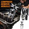 Adjustable Spring Compressor and Puller Tool with Oil Remover for Engine