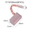 4pcs High Quality J465 Generic Carbon Brushes Wire Electric Motor Brush Replacement Leads Generator