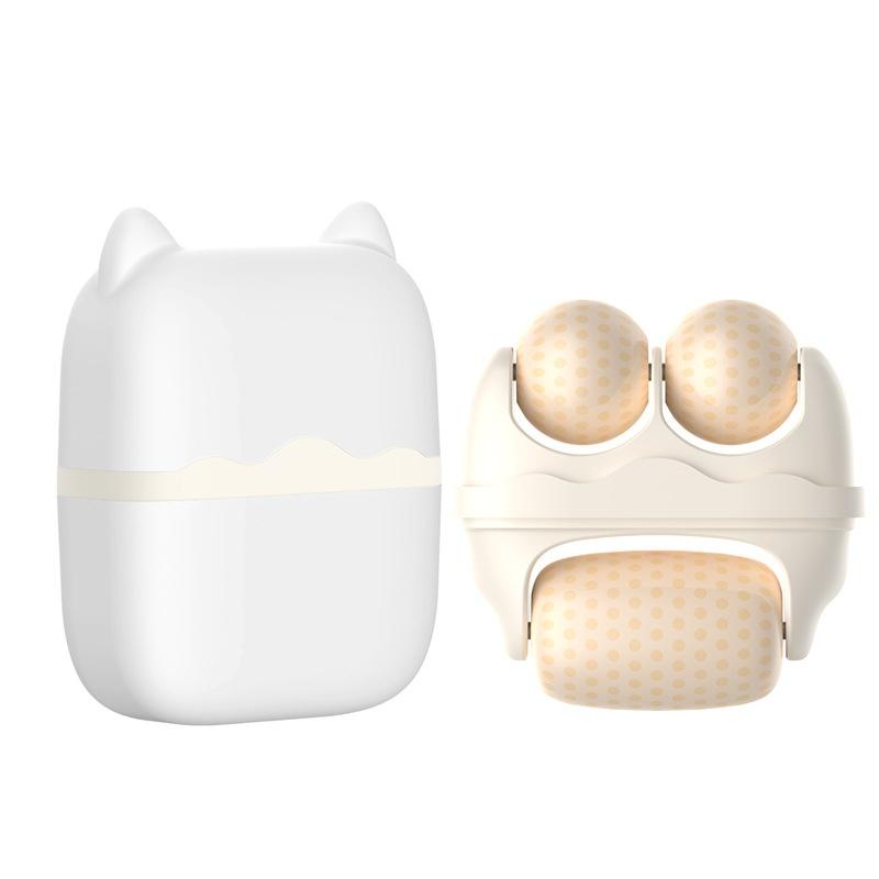 2-in-1 Double Headed Roller Cold Compress Ice Massage Device Multi-Functional Massager for Edema Relief And Cooling