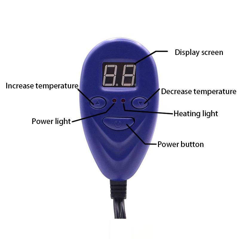 NEW Pet Heating Pad Electric Anti-bite Warm Safe Heated Dogs Mat Washable Non-slip Pet Heating Blanket Pad EU/UK/US/AU Plug