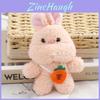 Cute Plush Toy Bear Rabbit Keychain Pendant Wholesale Pp Cotton Stuffed Animal Doll