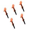5Pcs Adjustable Golf Ball Tees Training Equipment 10 Degree Tilt Golf Tees for Golfers Golf Ball Holder Easy To Use