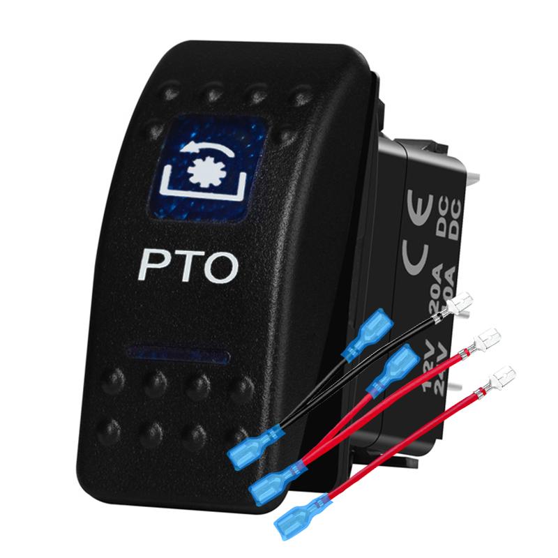 12v/24v Blue Led Light 5 Pin On Off SPST Rocker Switch 7 Pin On Off On ARB Carling Style Car Boat Waterproof Pump Push Switch