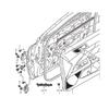 1 Piece 3 or 5 Door Front Door Hinge for Suzuki Grand Vitara 2006- Middle Door Stopper L R 81830-56L02 81830-57L01