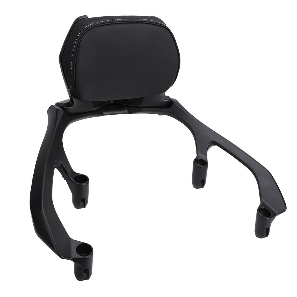 Motorcycle Passenger Low Backrest Bar with Back Rest Pad Docking Hardware Kits Detachable Rear Back