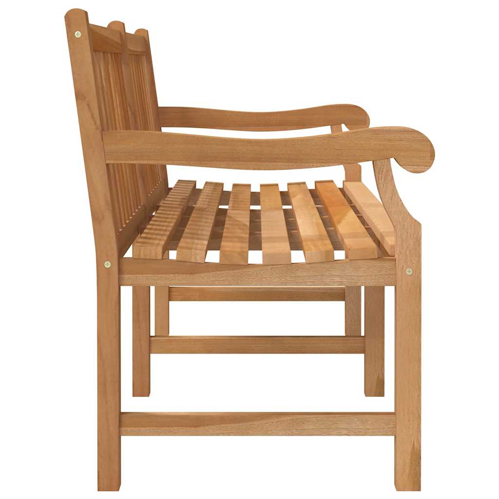 Vidaxl Ławka Ogrodowa, 150 Cm, Lite Drewno Tekowe