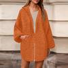 Women's Casual And Fashionable Knitted Hooded Cardigan