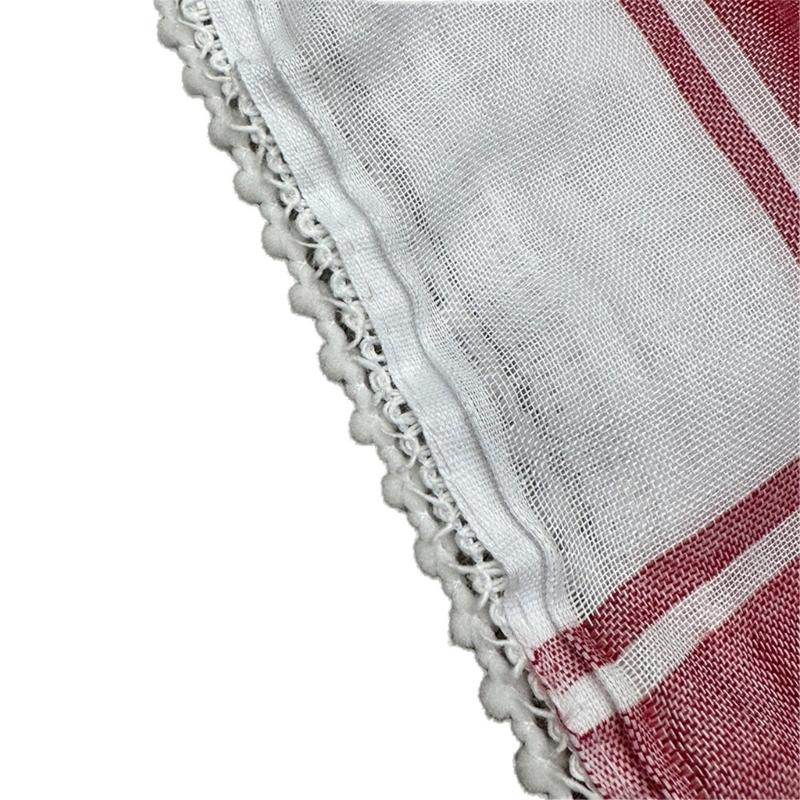 Unisex Middle Eastern Keffiyeh Scarf Comfortable and Breathable Shemagh Head Scarf for Fashion Enthusiasts Daily Wear