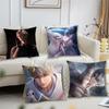 Hot Game Love und Deepspace Kissenbezug Sofa Wohnzimmer Schlafzimmer Kopfteil Rückenlehne Kissen Quadratisches Kissen Nickerchen