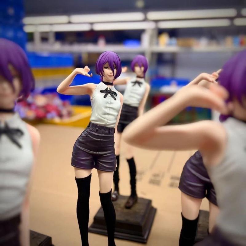 Action Figures Electric Saw Man Ck Reze Bomb Anime Figure Decorations Two-Dimensional Desktop Beauties Collectible Toys &Hobbies