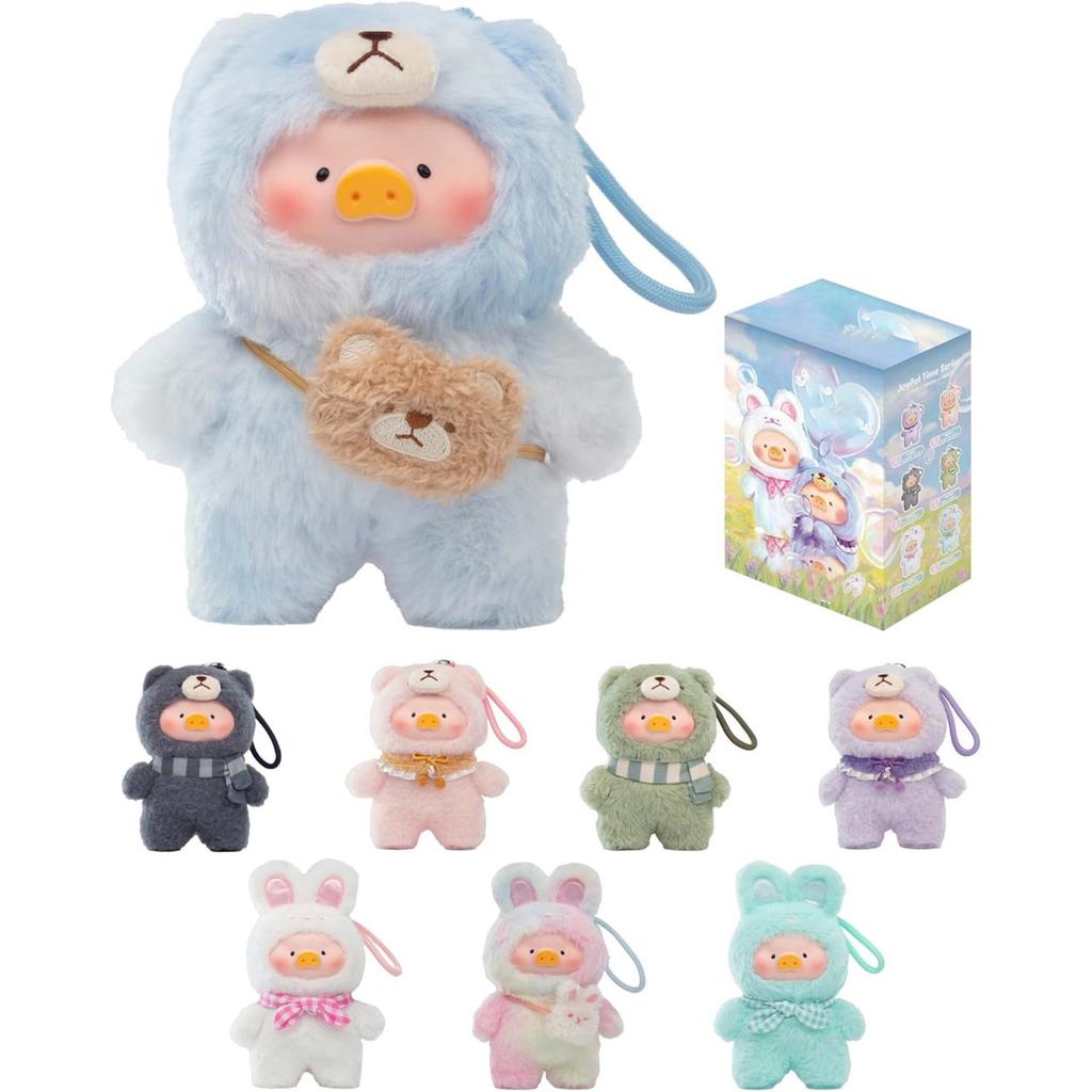Time Series Vinyl 2-generation Retro Teddy Canned Pig Plush(randomly Distributed)