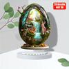 Пасхальный Кролик Цветное Яйцо Акриловое Настольное Украшение