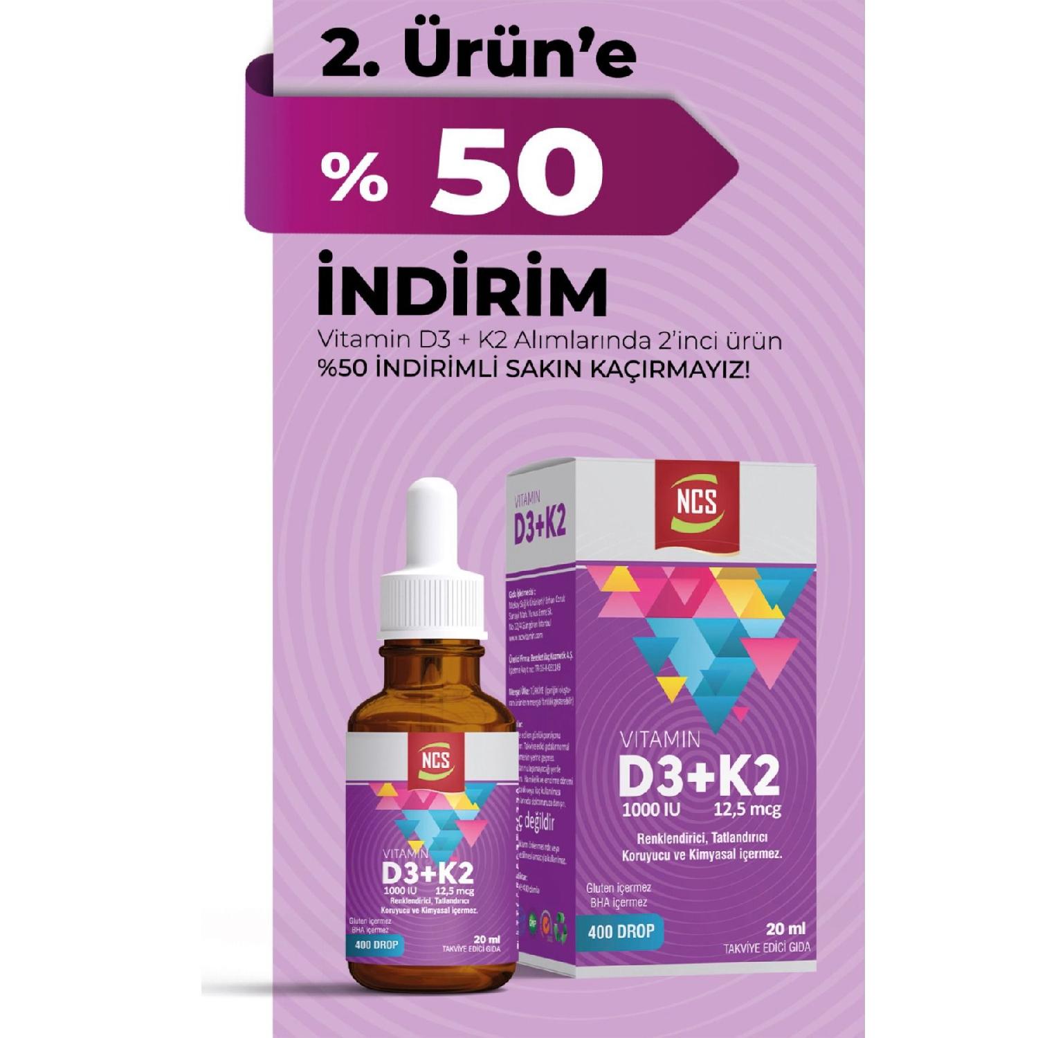 

Vitamin D3 1000 Iu K2 12.5 Mcg 20 Ml Drop