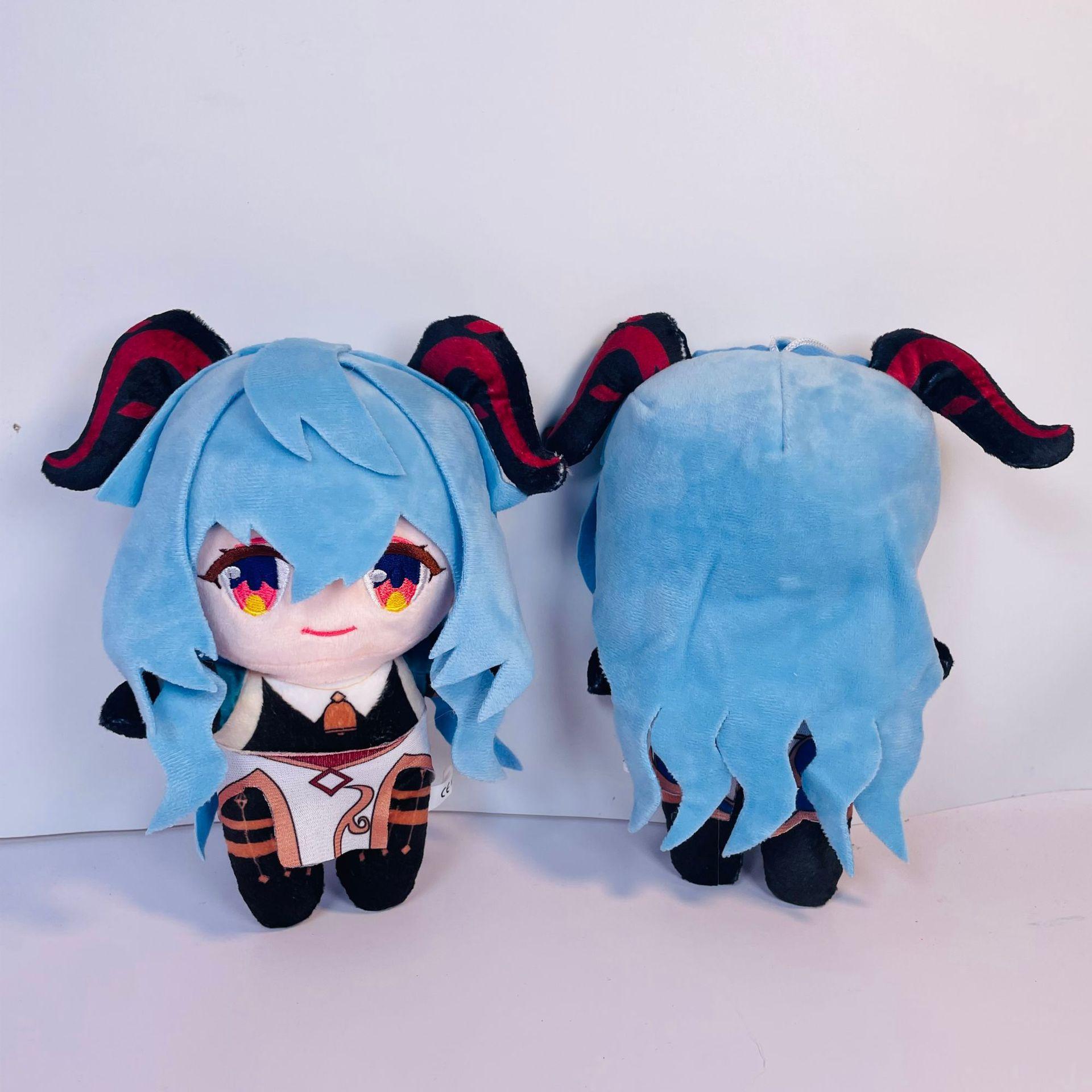 

Genshin Ganyu Impact Klee Zhongli Hutao Плюшевая кукла Мягкая игрушка Подарок Дети Ganyu