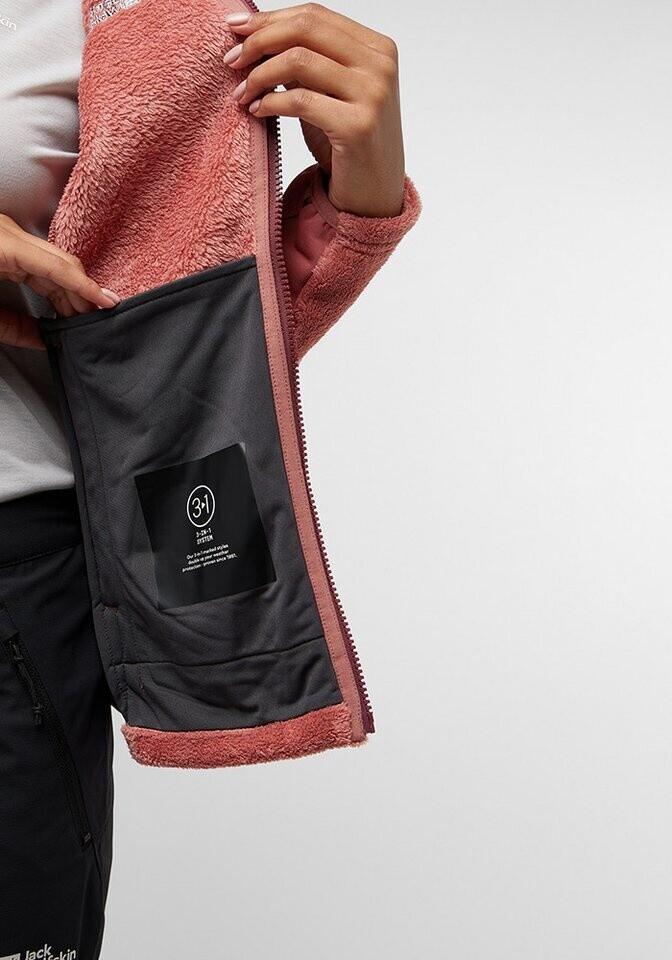 Jacket Jack Wolfskin Rotwand FZ Fleecejacke Mineral Red