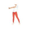 Li Ning Fitness Series Casual Solid Color Letter Quick-Dry Cool Short Sleeve T-Shirt Women Tops White ATSS406-8
