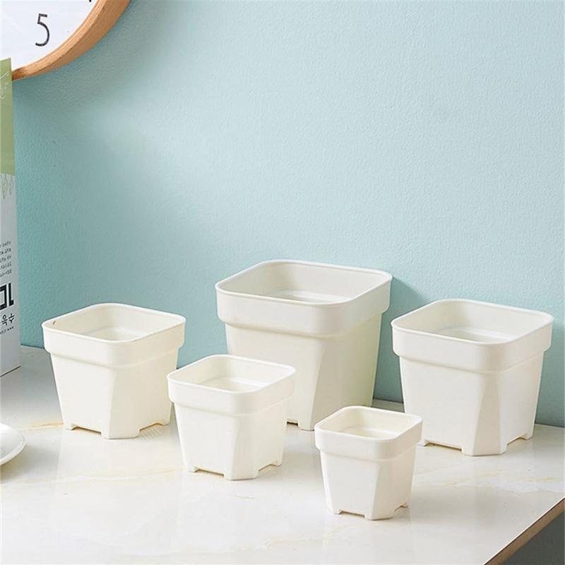 10PCS Lightweight Succulents Flowerpots For Small Plan Perfect For Home Office Desk Decoration Balcony Use