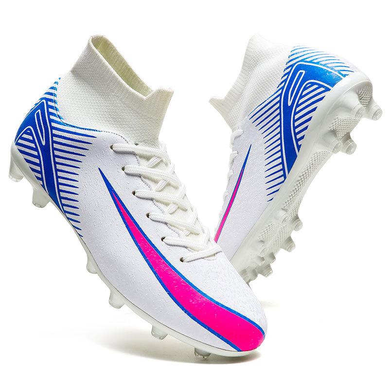 Foreign Trade 2025 European Cup High-top Football Shoes for Children and Boys, Broken Nails Training, Adult Competition Sports Shoes