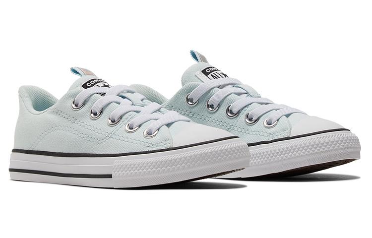 Converse Chuck Taylor All Star Abrasion Resistant Low Top Kids Canvas Shoes Blue Teenagers A03633C