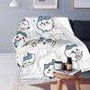 Chiikawa Cartoon Throw Blankets Thing For Home Decoration Quality Throw Blankets Gifts For Christmas