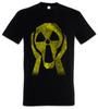 Radioactief Gezicht T-shirt Heren Dames T-shirts Top Straling Waarschuwing Gevaar Kernenergie Schreeuw Station