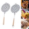 16 Holes Nut Cookies Maker Wood Handle Walnut Cookie Mold Nut Pastry Tool  Home Kitchen Baking