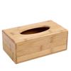 FLH Wooden Cubic Rectangular Tissue Storage Box Paper Case Home Hotel Napkin Holder