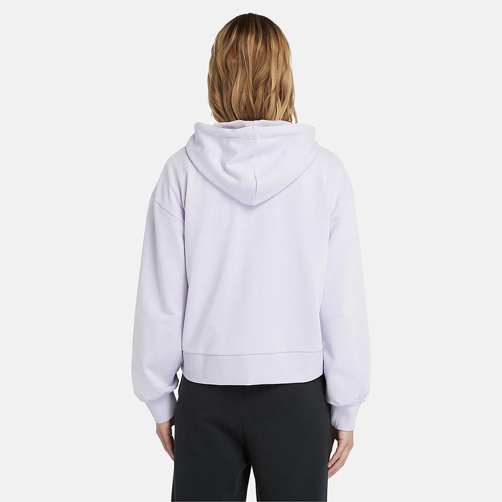 Timberland Solid Color Logo Patch Sweatshirt Women Tops Purple A5SX2-EG3