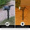 Solar Garden Spotlights Waterproof Adjustable Head Yard Lawn Landscape Lighting
