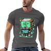 Machine Learning Robot TShirt Soft Casual Short Sleeve Cotton Tee
