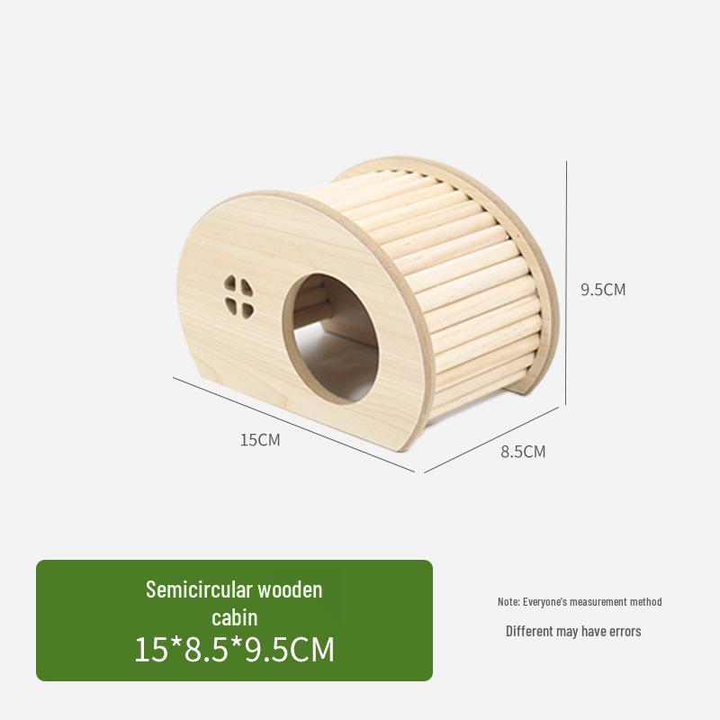 Golden Hamster Climbing Ladder & Bridge: Boredom-Busting Landscaping Toy & Decor