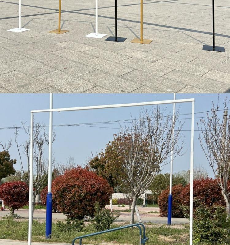 Golden Telescopic Wrought Iron Wedding Arch Stand for Stage Decoration