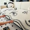 Special-Shaped Sofa Cushion Autumn And Winter New Leather Sofa Seat Cushion Non-Slip Sofa Cushion Cloth One-Piece Sofa Cover Cloth
