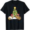 Guinea Pig Christmas Guinea Pigs Before Christmas Tree T-Shirt