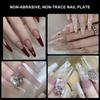 Almond/Stilettos False Nail Tips,Pre-Filed Full Cover Press On Nail Soak Off Soft Gel Fake Nail Tip for Nail Extensions