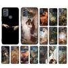 Renaissance Art Paint Case for Motorola Moto Edge 20 20 Lite E7 Power E40 E20 One Action G10 G Play G22 G52 G60 E32 G8