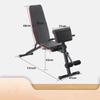 WEZHO Foldable Adjustable Home Dumbbell Bench