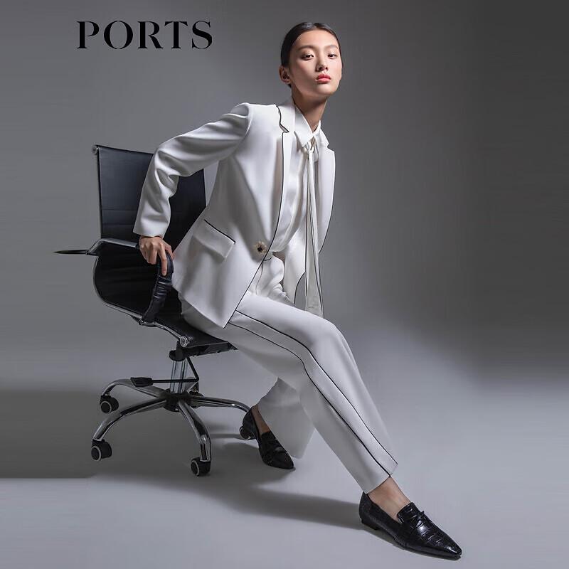 

PORTS Женские элегантные брюки для通勤 широкие повседневные M