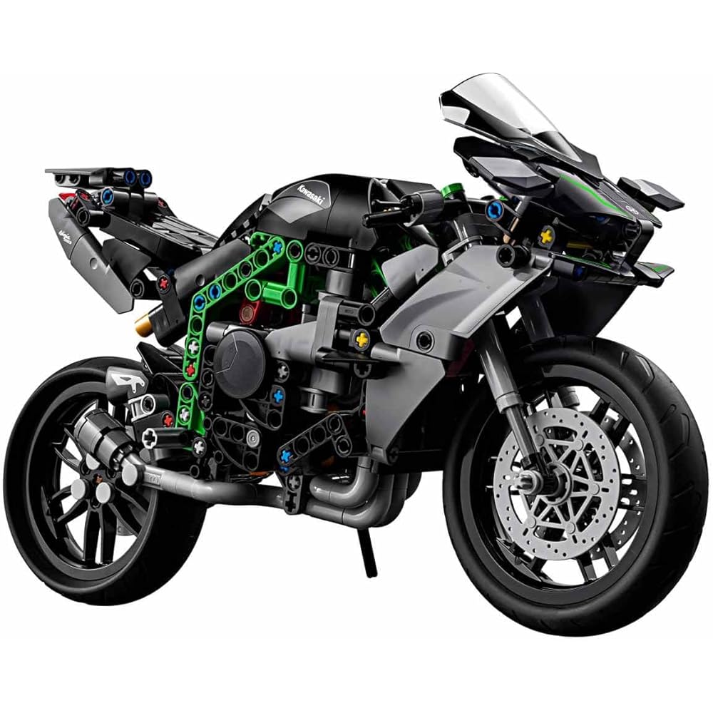 LEGO Technic Kawasaki Ninja H2R Motorcycle Toy Building Set for Kids Ages 10 and Up 42170