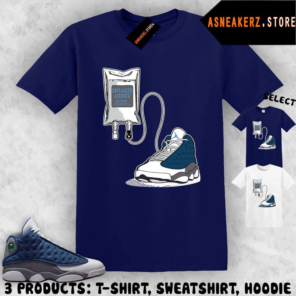 Tee Shirt Matching AJ 13 Flint 2026 To Match Sneaker Therapy T-Shirt