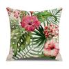 Ins Nordic Tropical Plant Pillow Cover New Home Furnishings Office Lumbar Cushion Pillow Cover