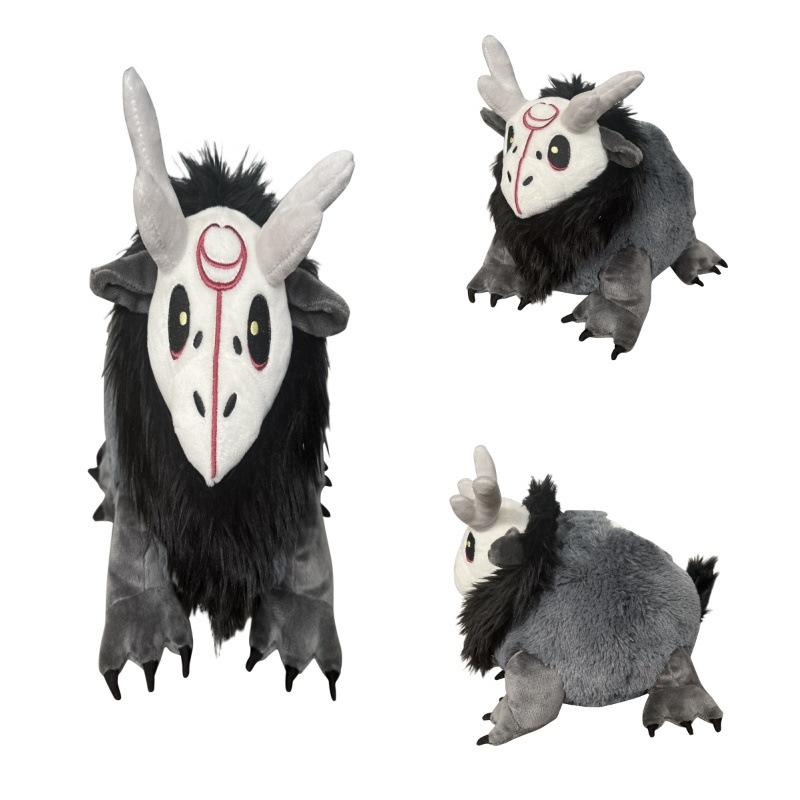 

New Forest Demon Sheep Plush Doll Festival Gift Ornament Toy Doll серый