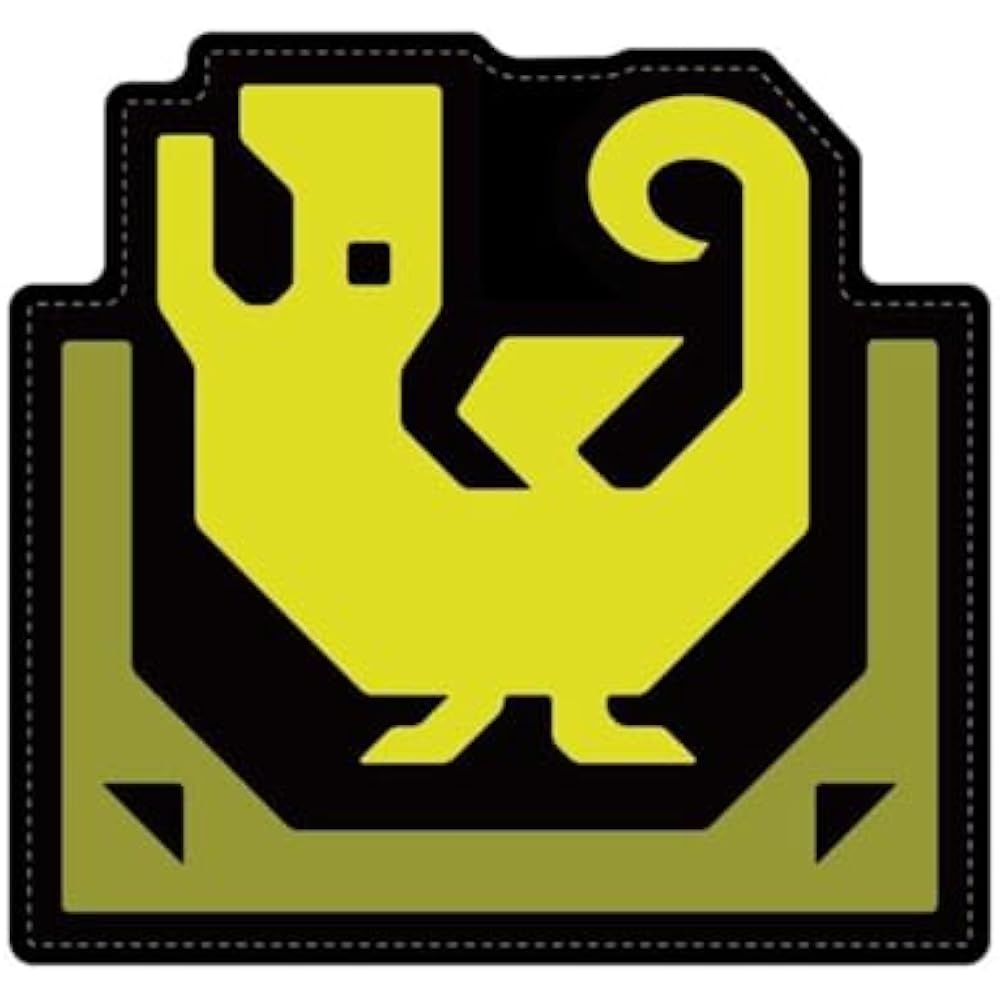 Capcom Monster Hunter Die-cut Floor Mat Sibylle Trap Icon Approx. H450 x W473 mm Polyester