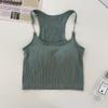 Wear Sleeveless Short Black Halter Tank Top Female Summer Spice Girl Chic Design Slim-fit Base Top