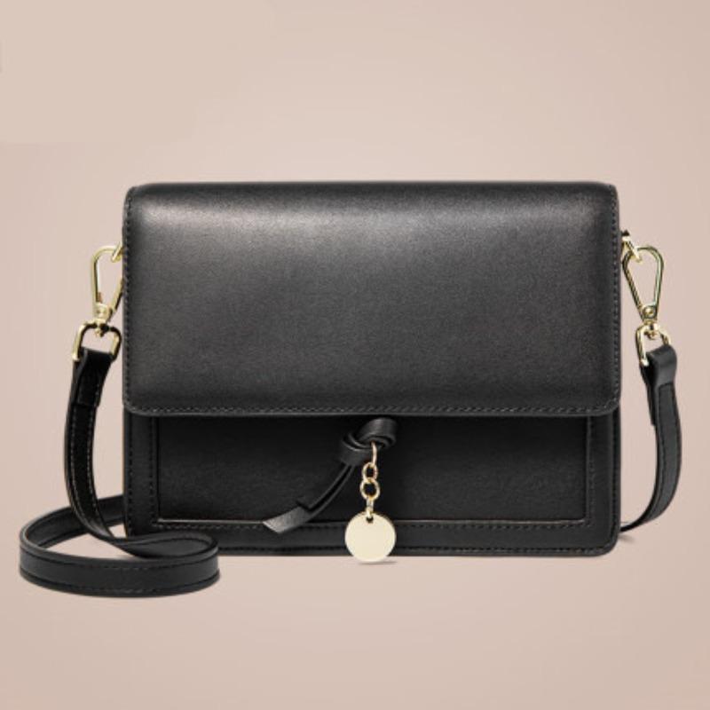 Women's Bag, Versatile and Fashionable Textured One-shoulder Square Bag, Crossbody Handbag